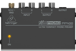 Behringer Phono preamp for turntable